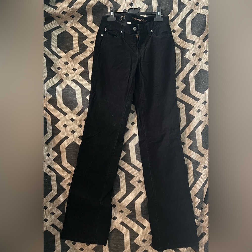 Loft boot cut pants.